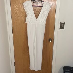 White Pant Jumpsuit